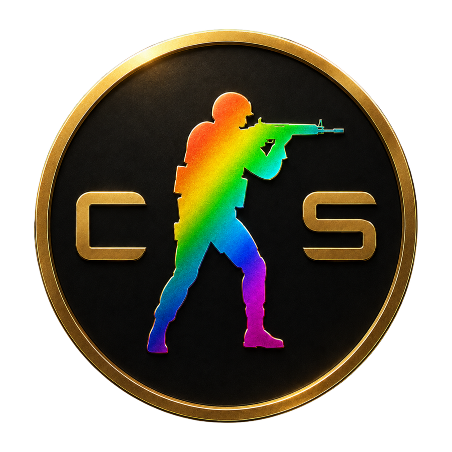 Counter-Strike rainbow emblem